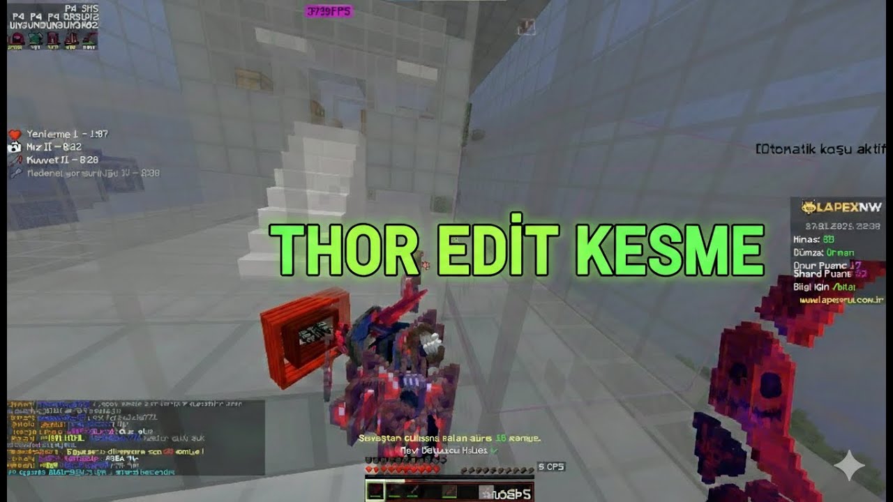 LAPEX EDİT THOR KESME PVP