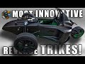 7 MOST INNOVATIVE REVERSE TRIKES  | CUSTOM & LEANING TRIKES