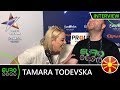 Capture de la vidéo North Macedonia Eurovision 2019: Tamara Todevska - 'Proud' (Interview)