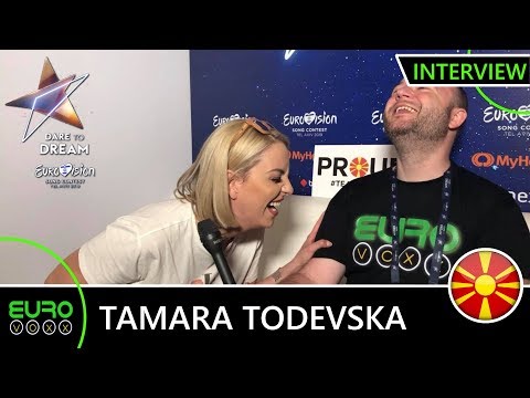 NORTH MACEDONIA EUROVISION 2019: Tamara Todevska - 'Proud' (INTERVIEW)