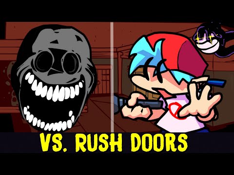 Friday Night Funkin' VS DOORS DEMO l Rush, Seek, Halt, Timothy (Roblox DOORS  1 to 100)(FNF Mod/Hard) 