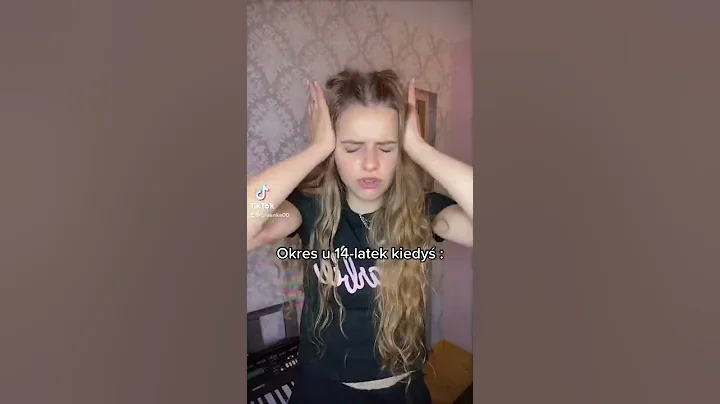 Okres u dziewczynek kiedyś i teraz😐