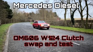 OM606 W124 clutch upgrade, 060 fail and dyno test