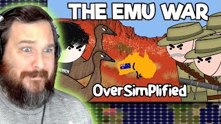 WAR SOLVED By a FENCE! Emu War - OverSimplified (Mini-Wars 4) [Reaction]