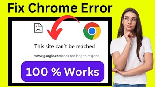 This site can't be reached Google Chrome fix 2024. (Easy Methods) Hmmm can't reach this page.