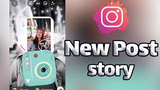 How to design an Instagram story in NewPost style with mobile on Instagram App screenshot 4