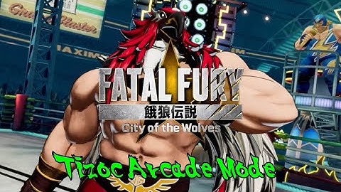 TheDarkAce Plays: Fatal Fury City of the Wolves | Tizoc Arcade Mode