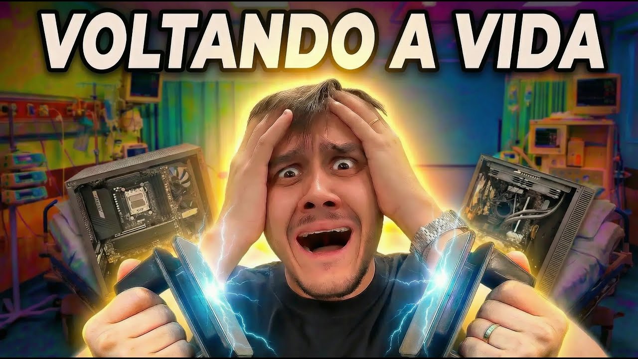 Salvando o PC GAMER que o cliente Montou Sozinho