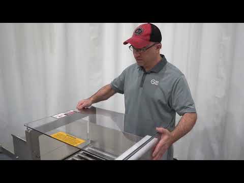 INSTRUCTIONS | Model 1820 Horizontal Cheese Cutter Installation and Removal of Harp and Platen