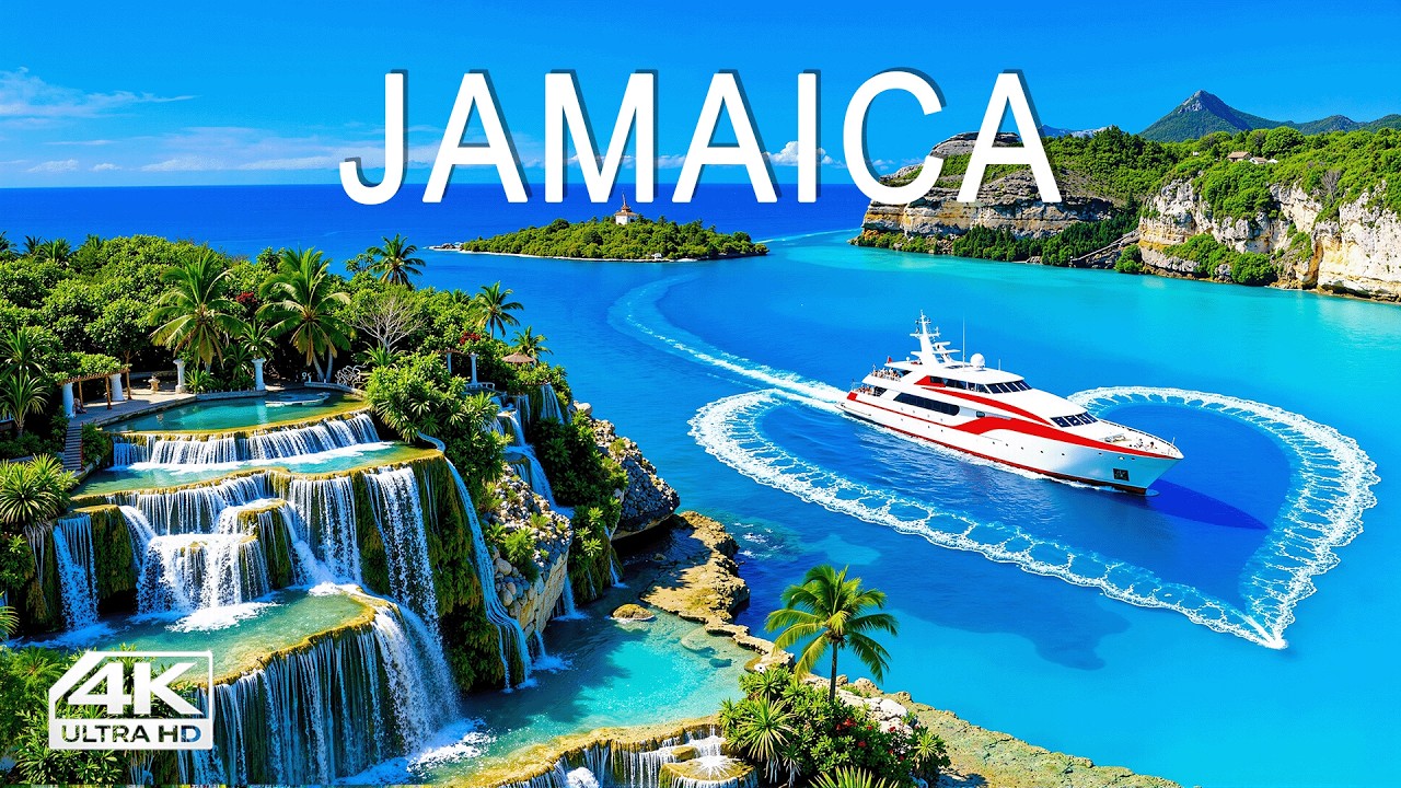 [4K] Jamaica 🇯🇲 Unreal Blue Waters & Breathtaking Tropical Coastline