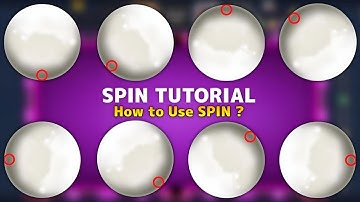 How to use SPIN like a PRO in 8 Ball Pool (SPIN TUTORIAL)