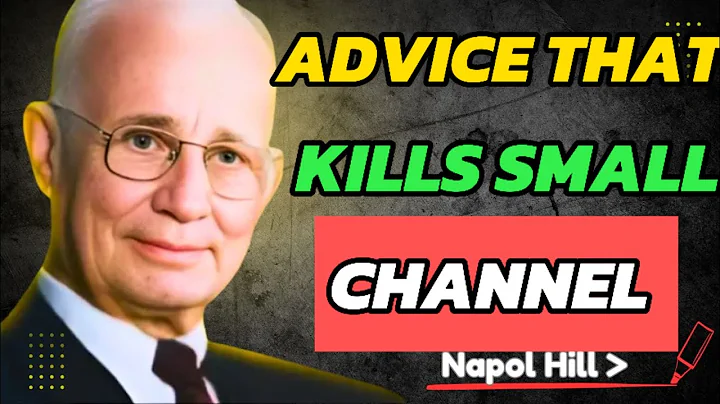 HORRIBLE YOUTUBE ADVICE THAT'S KILLING SMALL CHANNELS | NAPOLEON HILL TAKES