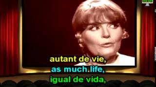 Vignette de la vidéo "Petula Clark - Dans le temps - French & English Lyrics Paroles"