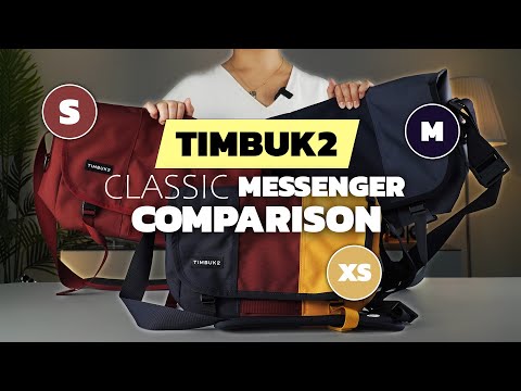 Timbuk2 Classic Messenger Bag XS Cross Body Shoulder Strap Dark