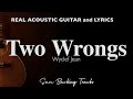 Two Wrongs - Wyclef Jean (Acoustic Karaoke)
