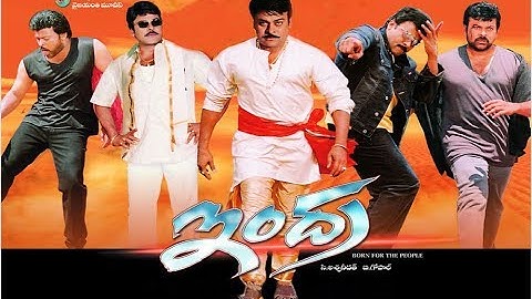 Indra (2002) Full Movie Telugu Chiranjeevi, Aarti Agarwal, Sonali Bendre, B Gopal,  Manisharma