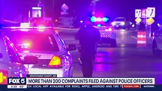 More than 200 complaints lodged against Montgomery County police officers, new report shows