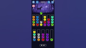 Ball Sort Puzzle | Level 40 | Part 26 | Profession Gamer #professiongamer2024 #ballsort #sort #short