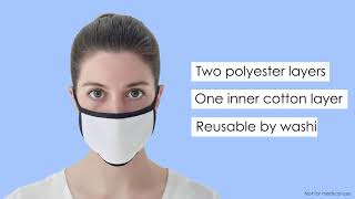3-laags mondmasker