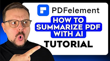 Hoe u een AI-tool gebruikt om PDF-bestanden samen te vatten | PDFelement - Complete AI PDF-zelfst...