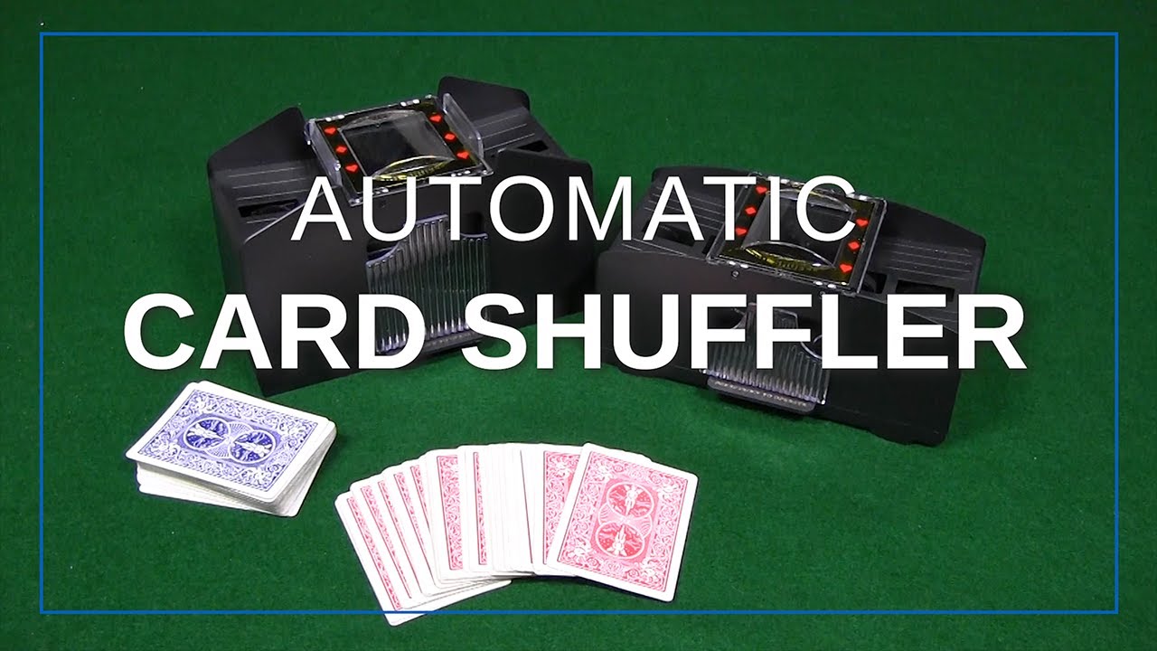 Automatic Card Shuffler | Miles Kimball - YouTube