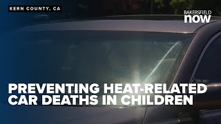 Preventing heat related car deaths in children