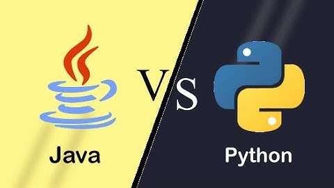 Java vs Python  The Ultimate Web Dev