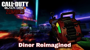 DINER REIMAGINED as a Survival Map in BO3 Zombies 