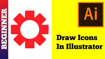 Adobe Illustrator tutorial - Draw a gear / settings icon