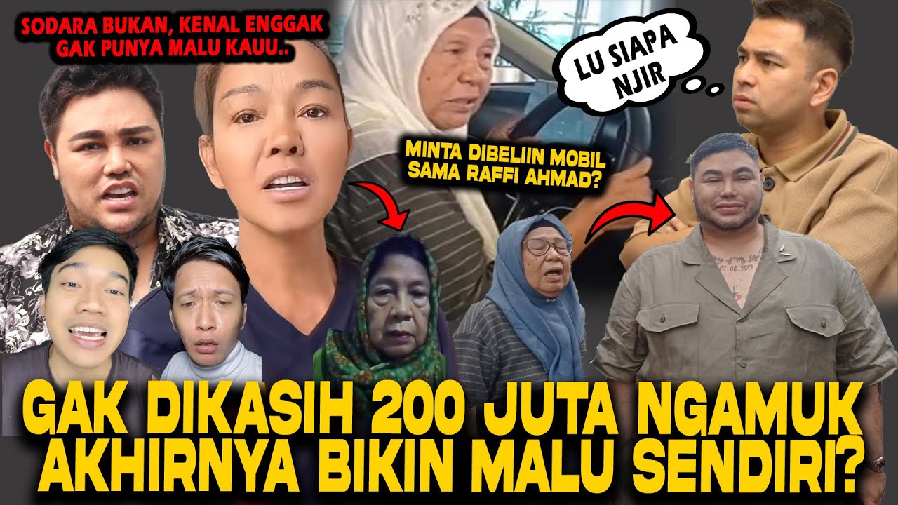 KAPOK! BUNDA CORLA SEMPROT NENEK YANG MINTA 200 JUTA KE IGUN?