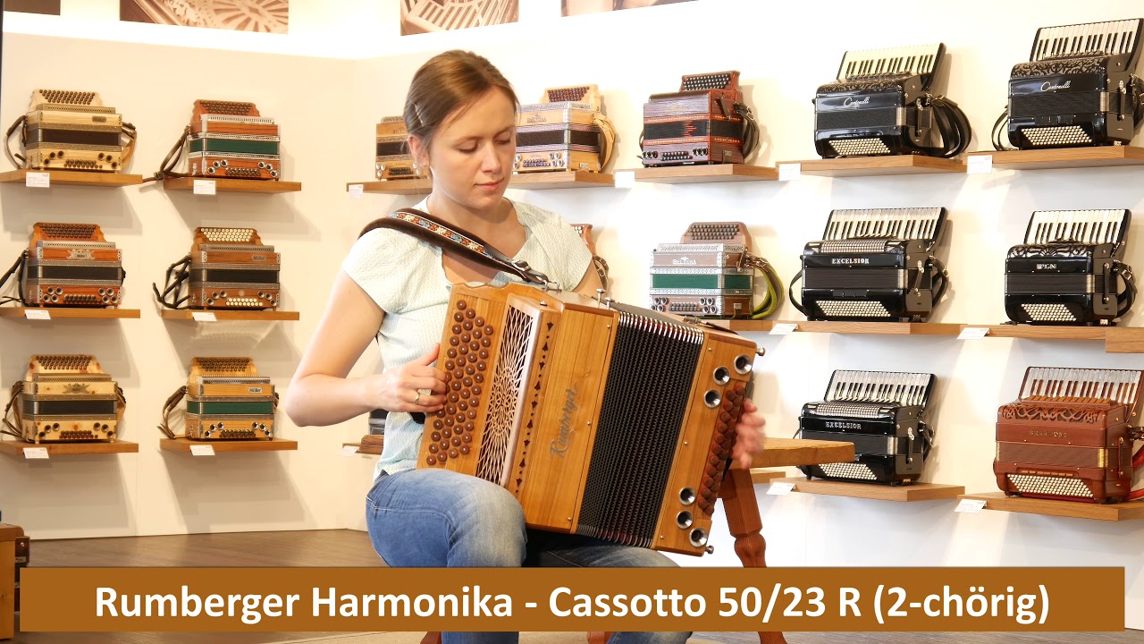 Rumberger Harmonika Cassotto 50/23 R - Walzer "Für'n Christoph" - Theresa Hell (Liebl)