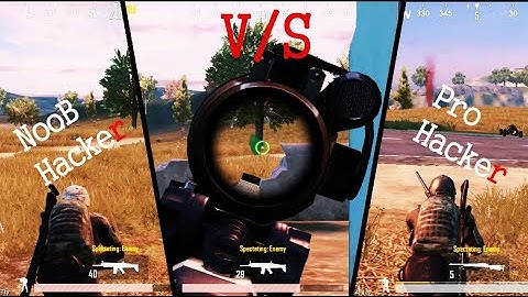 Noob Hacker Vs Pro Hacker, Chicken Dinner With Zero Kills, Pubg Mobile, FF Games