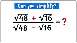A Nice Square Root Problem || Math Olympiad Question