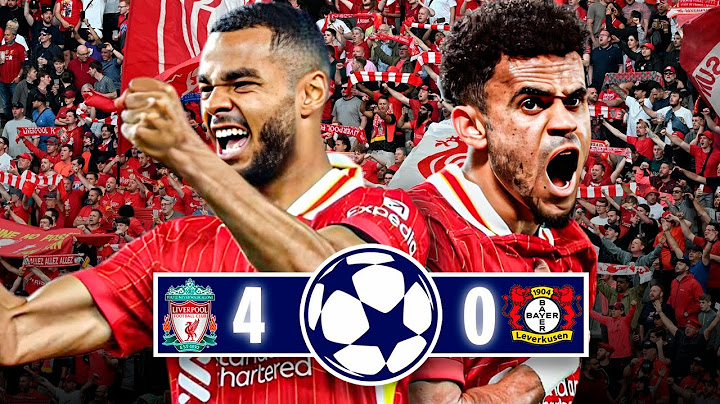 HAT TRICK DE LUIS DÍAZ - GOLEADA DEL LIVERPOOL AL BAYER LEVERKUSEN EN CHAMPIONS LEAGUE