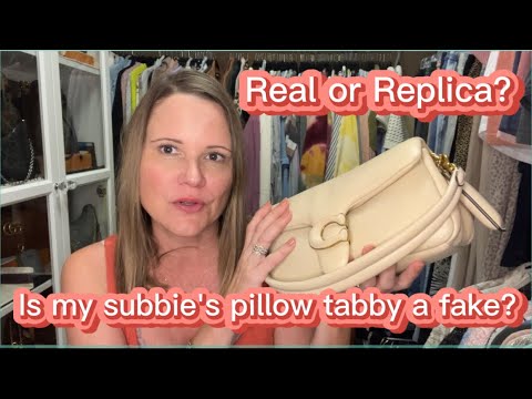 Real or Replica? Check out this Coach Pillow Tabby 18 and see how it  compares to my Pillow Tabby:). 