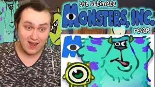 The Ultimate “Monsters Inc” Recap Cartoon | Reaction