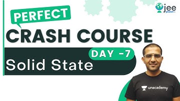 Solid State | Perfect Crash Course | Amit Kumar |  JEE Planet | JEE Chemistry