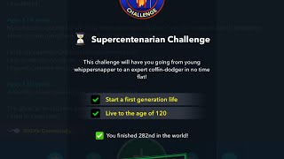 BitLife Supercentenarian Challenge