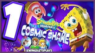 SpongeBob SquarePants the Cosmic Shake Walkthrough Part 1 Mermaids Magic Tear!