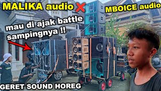 Malika X Mboice  Prepare Persiapan Geret Miniatur Sound Horeg
