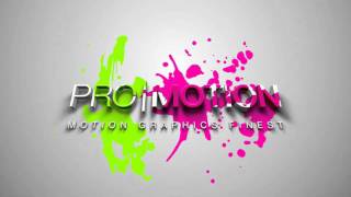 After Effects Template : Splatter Reveal