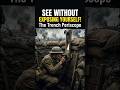 How Soldiers Saw Without Leaving The Trench 😳 #shorts