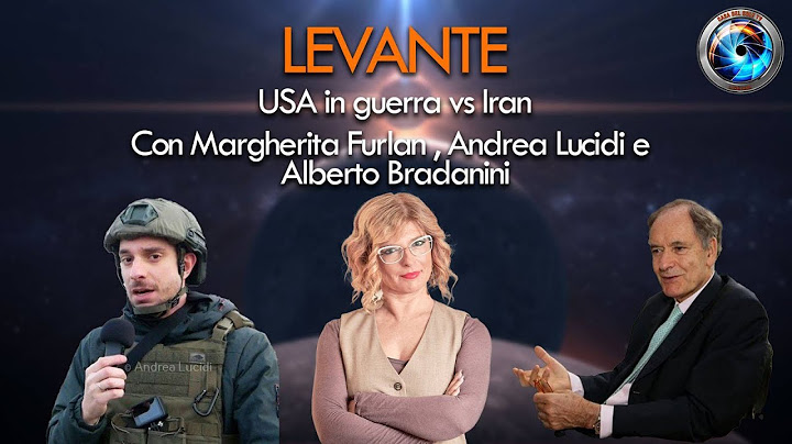 Levante 22.06.2025 - USA in guerra vs Iran