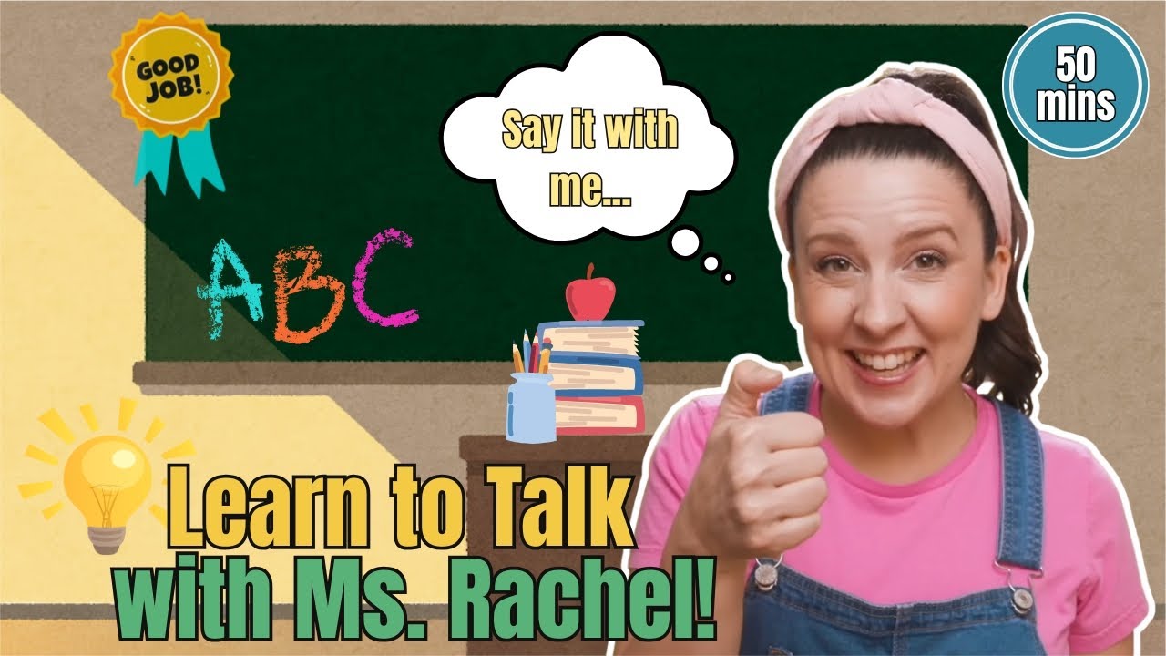 Learn to Talk with Ms Rachel | First Words & Speech Practice for Toddlers