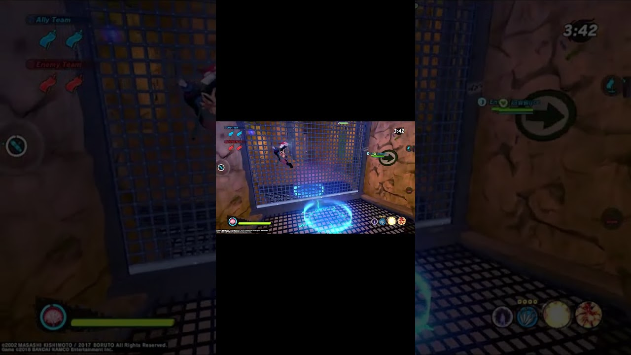 Last minute kawaki ult save on NARUTO TO BORUTO SHINOBI STRIKER 