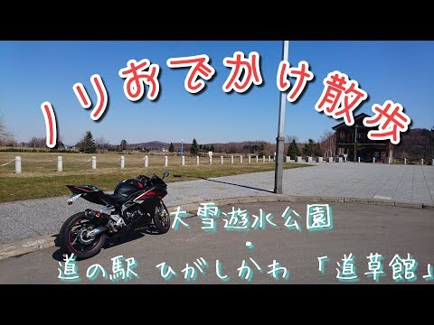 東川町 大雪遊水公園と道の駅に行ってみたよ(^∇^)   【ノリのおでかけ散歩】