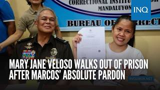 Mary Jane Veloso walks out of prison after Marcos’ absolute pardon