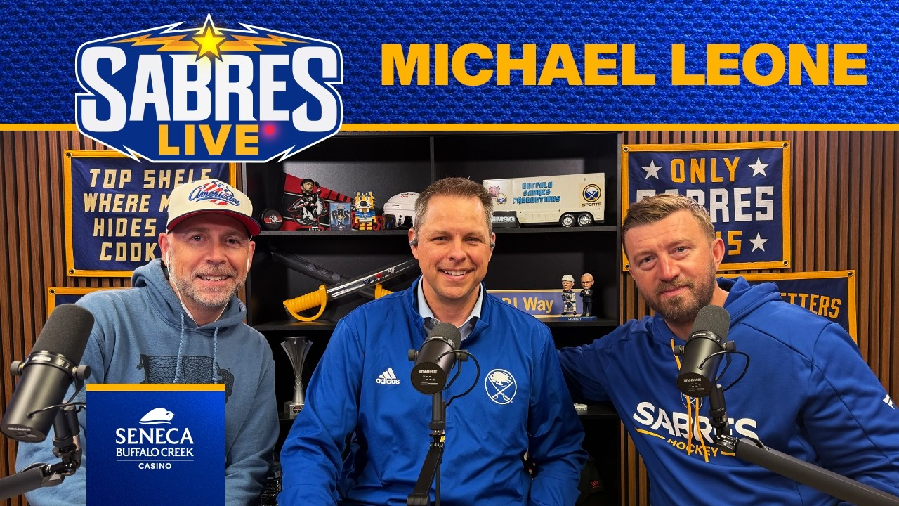 “These Guys Are Really Good Players” | Michael Leone On Development Camp | Buffalo Sabres