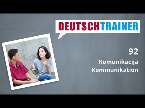 Njemački za početnike (A1/A2) | Deutschtrainer: Komunikacija