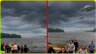 Ufo Sightings In Public Places 100% Real That Make You Think It's A Scam, caught on camera - YouTube